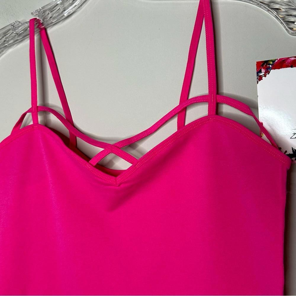 Hot Pink L/XL Zenana Outfitters cage tank Large/ X-Large - Picture 2 of 7